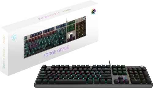 CLAVIER MSI FORGE GK310 ( MECANIQUE RED SWITCH )