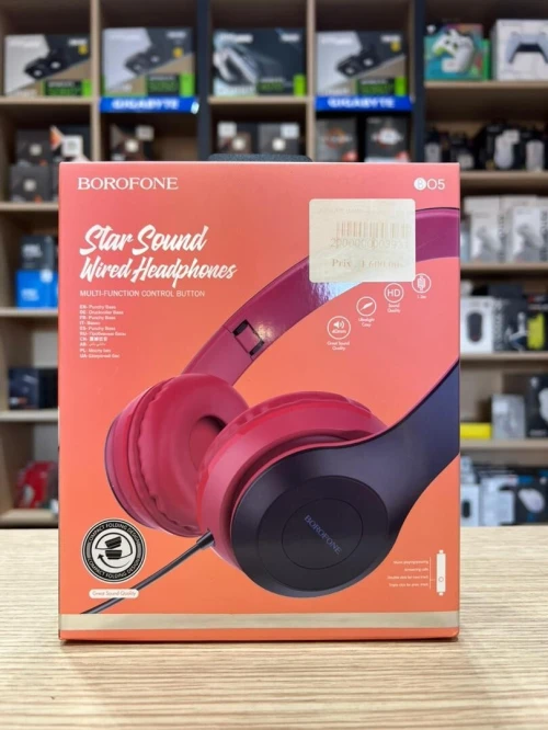 CASQUE BOROFONE B05 AVEC FIL