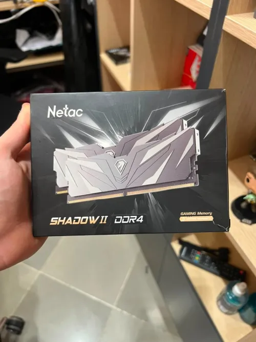 RAM NETAC SHADOW II 8GB 3200MHZ DDR4 ( CONFIGURATION UNIQUEMENT )