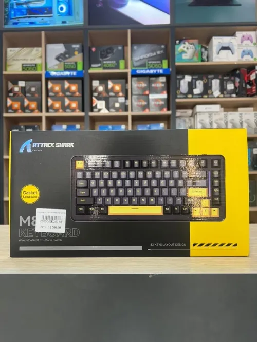 CLAVIER ATTACK SHARK M86 (RED SWITCH ) HOT SWAP