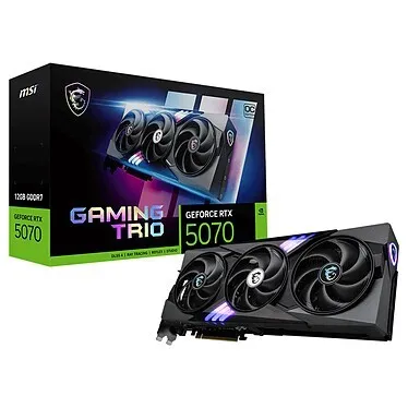 GPU MSI RTX 5070 12GB GAMING TRIO OC