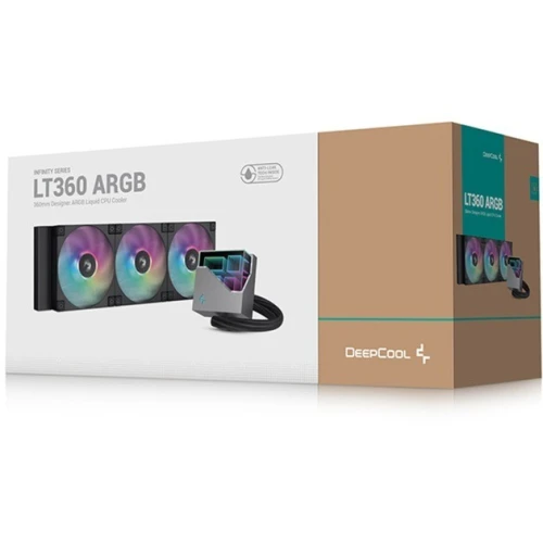 WATERCOOLING DEEPCOOL LT360 BLACK ARGB