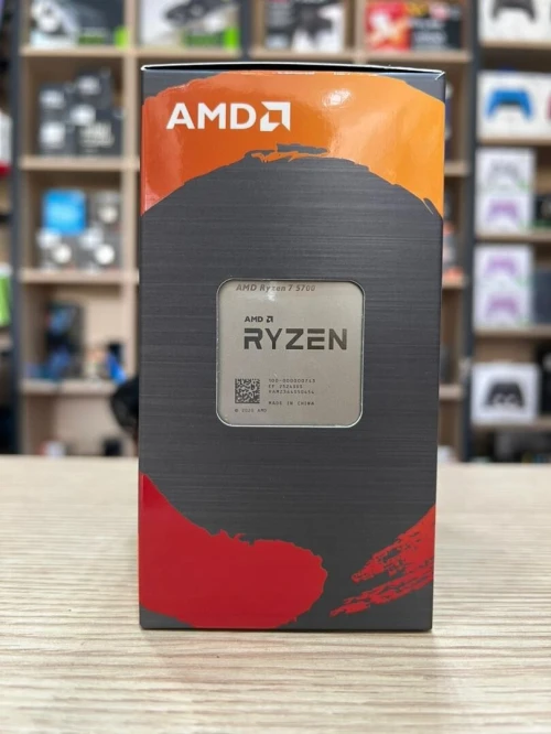 CPU AMD RYZEN 7 5700 BOX ( 3.7 GHz / 4.6 GHz / 8 Cores / 16 Threads / 16 Mb Cache ) ( CONFIGURATION UNIQUEMENT )