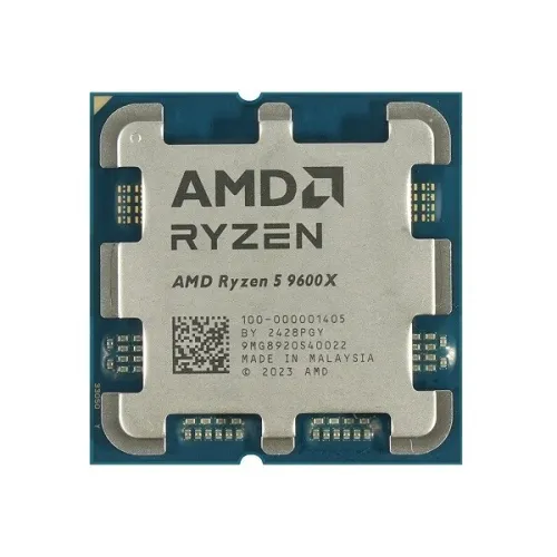 CPU AMD RYZEN 5 9600X TRAY ( 3.9 GHz / 5.4 GHz / 6 Cores / 12 Threads / 32 Mb L3 Cache ) ( CONFIGURATION UNIQUEMENT )
