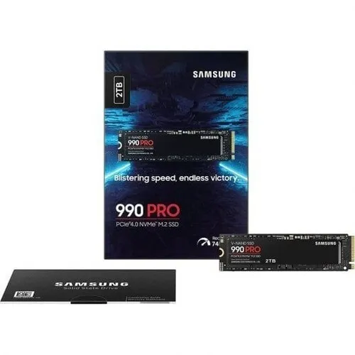 DISQUE SSD NVME SAMSUNG 990 PRO 2TB 7450MBS