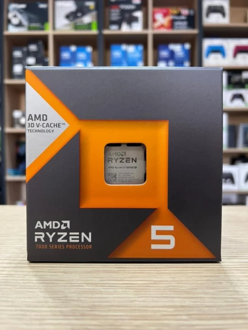 CPU AMD RYZEN 5 7600X3D BOX ( 4.1 GHz / 4.7 GHz / 6 Cores / 12 Threads / 96 MB L3 Cache )