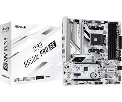 CARTE MERE ASROCK B550M PRO SE WHITE EDITION ( CONFIGURATION UNIQUEMENT )