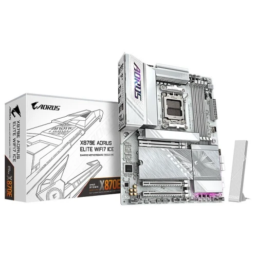 CARTE MERE GIGABYTE AORUS X870E ELITE WIFI 7 ICE ( CONFIGURATION UNIQUEMENT )