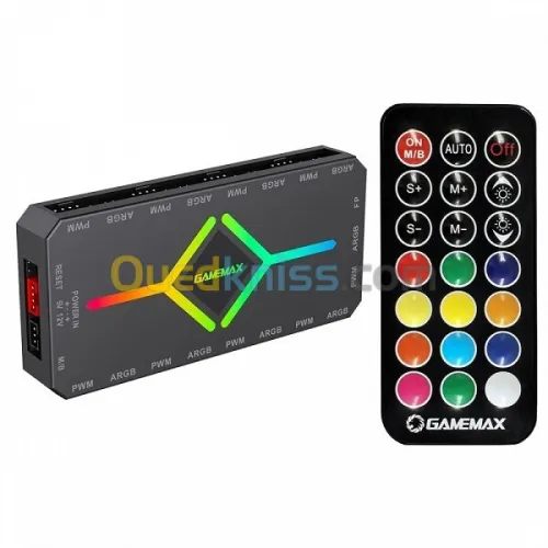 CONTROLEUR RGB GAMEMAX V4.0 9PORTS