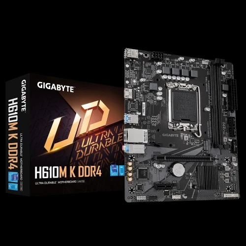 CARTE MERE GIGABYTE H610 MK DDR4 ( CONFIGURATION UNIQUEMENT )