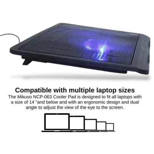 laptop fan ventilateur pour laptop bleu fan