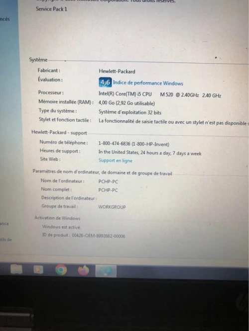 HP ELITE BOOK ORIGINAL AMÉRICAIN 