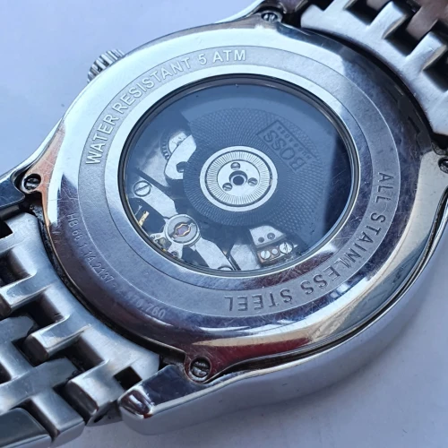 Montre de luxe Hugo Boss automatique original pour homme