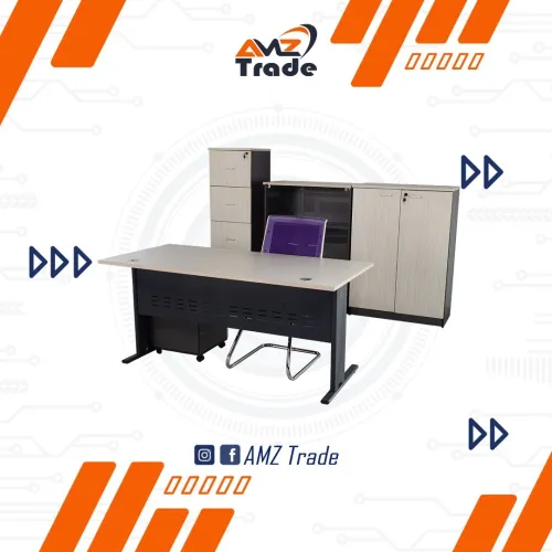 Bureau local en mélamine - Gamme Érable