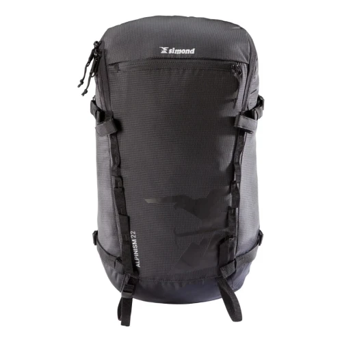 Sac à dos d'alpinisme 22 litres - ALPINISM 22 NOIR DECATHLON
