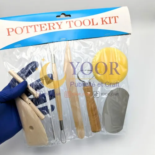 kit outils de sculpture طقم ادوات النحت على الطين