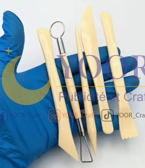 kit modelage 5pcs طقم نحت طين