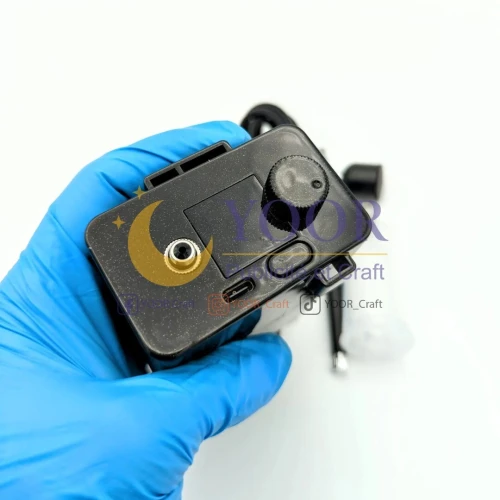 aérographe avec compresseur rechargeable ايروغراف مع ضاغط هواء محمول