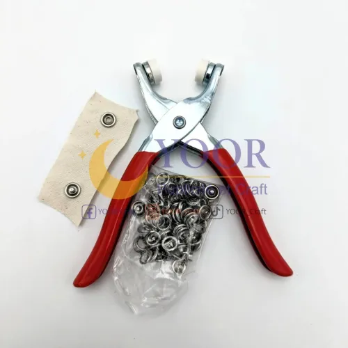 Pince boutons pression 9mm 2 كماشة ازرار الضغط الحديدية