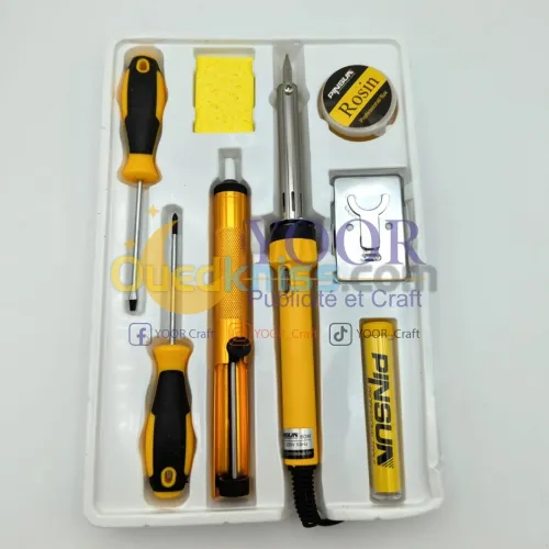 Kit Fer à Souder 60W طقم مكواة تلحيم