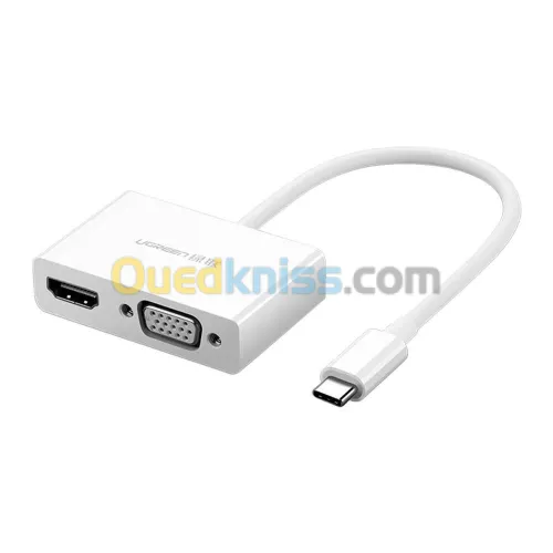 CONVERTISSEUR UGREEN USB-C HDMI-VGA 30843