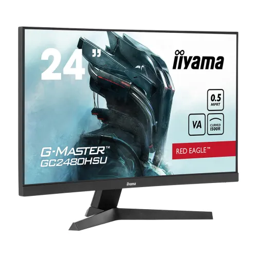 ECRAN IIYAMA G-MASTER GC2480HSU-B1 24" FHD 180Hz 0.5Ms VA incurvé