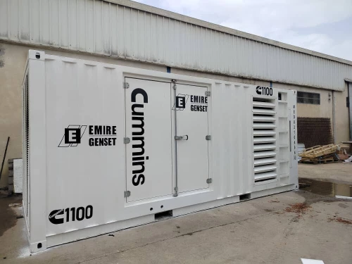 Groupe électrogène en conteneur C1100 Moteur Cummins 