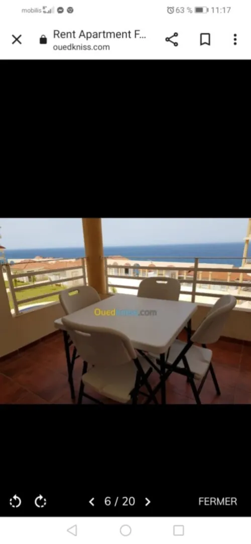 Location Appartement F3 Béjaïa Bejaia