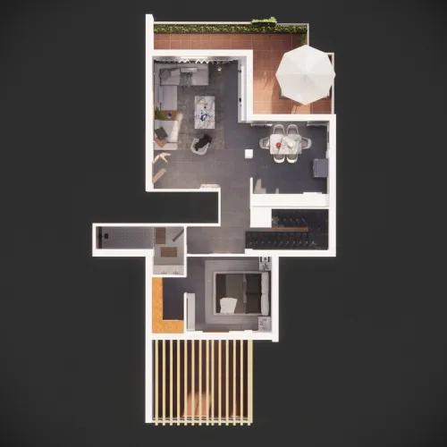 Vente Appartement Duplex F5 Chlef Tenes