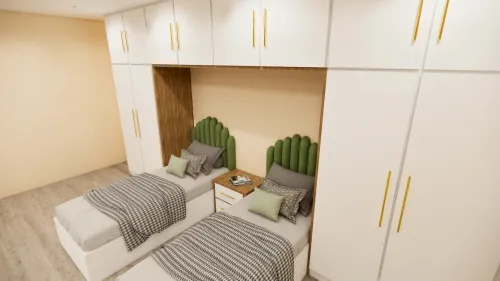 3d cuisine dressing et intérieur