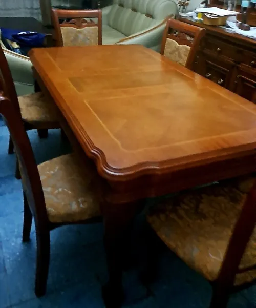 Argentrie, Bahut et Table