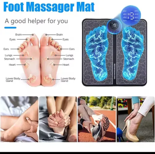 Tapis de massage électrique pour les pieds 