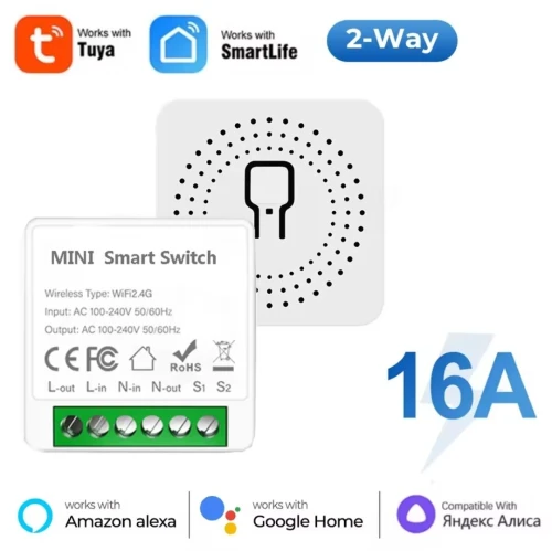 Mini switch Tuya 16A