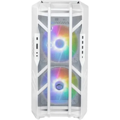 Boîtier Cooler Master HAF 700 E-ATX Blanc 2x Sickleflow 200mm ARGB, USB Type-C
