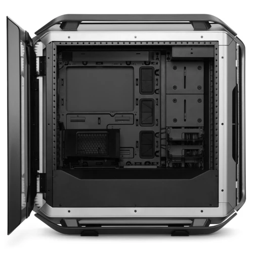 Boitier Cooler Master E-ATX, verre incurvé, ARGB, Refroidissement Liquide