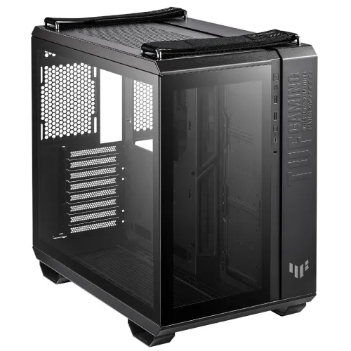 Boitier ASUS TUF GT502 Mid Tower ATX, verre trempé, support 360mm