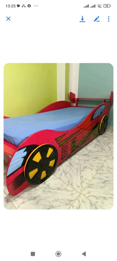 Vente lit Pour enfant avec un meuble de rangement 