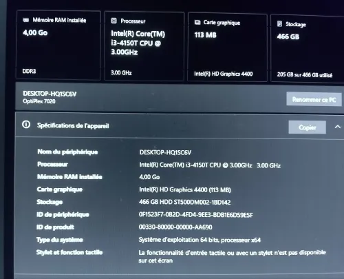 Dell optiplex 7020