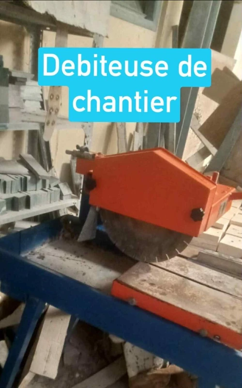 Debiteuse,Policeuse genouillère, Debiteuse de chantier, Hote aspirante de poussière