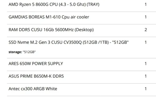 PC gamer Ryzen