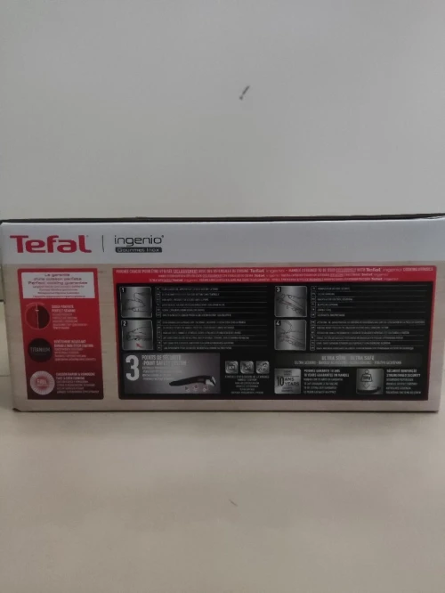 Set 10 pièces Ingenio en inox pro tous feux - TEFAL
