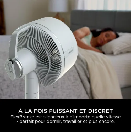 VENTILATEUR  flexbreeze - shark sans fils / batterie 20 h / silencieux / portable