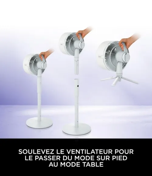 VENTILATEUR  flexbreeze - shark sans fils / batterie 20 h / silencieux / portable