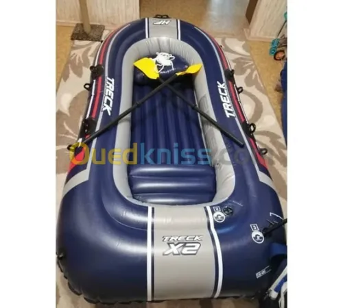 Bateau 61068 Bestway gonflable Hydro-Force Treck X 2 pour 2 personnes 255 x 127 x 36 cm 