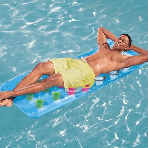 Matelas gonflable avec fenêtre Bestway 43040  فرشة إسترخاء مائية
