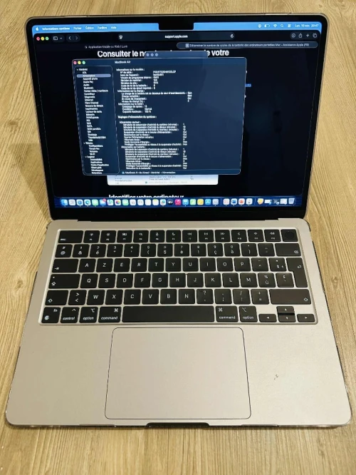 Vent MAC-book AIR M2