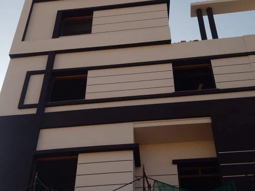 Aménagement des façades en monocouche et pasta