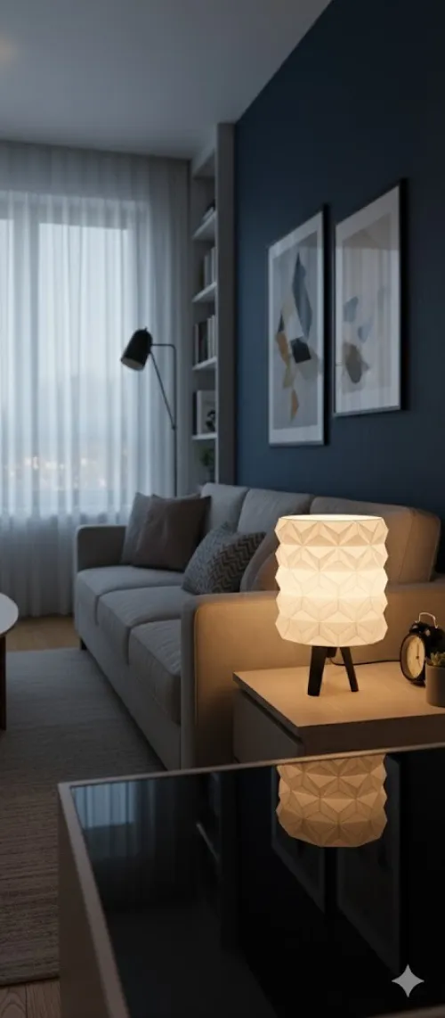 Veilleuse abat-jour led 3D  مصباح لاد