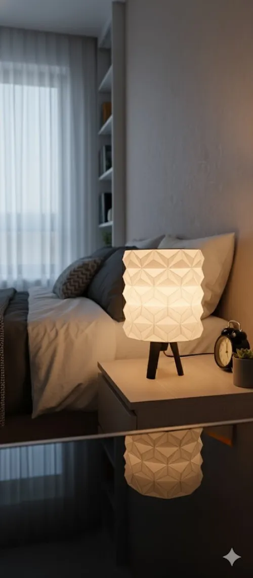 Veilleuse abat-jour led 3D  مصباح لاد