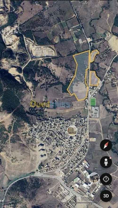 Vente Terrain Annaba Oued el aneb